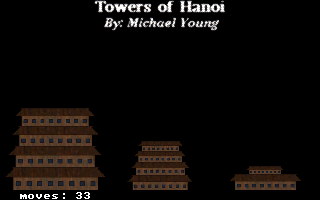 Towers of Hanoi  By: Mike Young